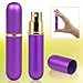 Popamazing Portative Easy Fill Travel Perfume Aftershave Atomizer Atomiser Spray Bottle 5ml Purple