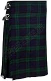 falda escocesa hombre comprar  SHYNE KILTS U.K - Falda - falda escocesa - Hombre multicolor Verde Azul 86 cm