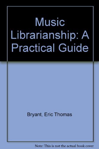 Music Librarianship: A Practical Guide livre