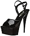 Produktbild Pleaser DELIGHT-609 Damen Sandalen, Schwarz (Blk pat/blk), EU 42 (UK 9) (US 12)