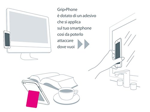 Grip Phone H3D Lenticolare - Supporto Universale Smartphone - sogg. Sunset
