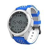 Lemumu F3 Outdoor Sport Smart Watch Wasserdicht 30 m Unterwasser Höhenlage anzeigen Bluetooth 4.0, Orange