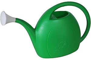 KEROPPA Regadera 3,5 L, Riego con Difusor, para Hogar o Jardines Pequeños, Material Reciclable, Resistente, Ligera, Verde