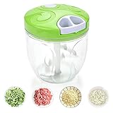 ★ FÁCIL DE LIMPIAR -- Todas las piezas se pueden lavar con agua, se pueden desmontar fácilmente para una limpieza rápida. Las cuchillas son filosas Por favor tenga cuidado.
