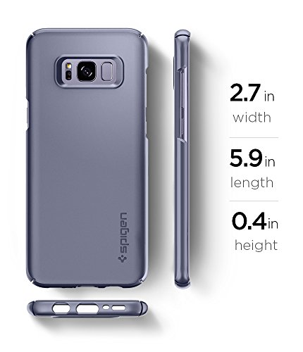 Spigen Funda Galaxy S8 Carcasa Thin Fit Revestimiento de Acabado Mate de Primera Calidad para Galaxy S8 2017 - Orqu dea Gris reviews Spigen Funda Galaxy S8 Carcasa Thin Fit Revestimiento de Acabado Mate de Primera Calidad para Galaxy S8 2017 - Orqu dea Gris