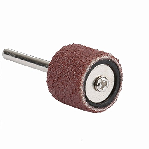 Dophee 100Pcs Schleifbänder 1/2(inch) 80 Grit Schleifhülsen Werkzeug mit 2 Mandrel - 5