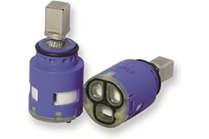 Acquastilla 117288 Cartuccia Ceramica Kerox K25Ops Rotativa, Multicolore