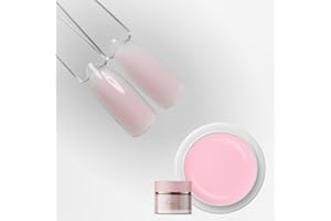 ‎LYNIS NAILSHOP No File Aufbaugel für Gelnägel 15ml als UV Gel zur Nagelverlängerung SELBSTGLÄTTEND OHNE FEILEN · für UV & LED geeignet · Lynis-Nailshop.de (Blossom · ROSA, 15ml · No File Gel)