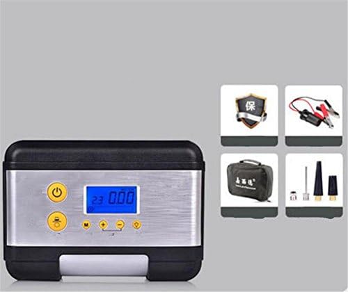 KRISMILEN Digital Tyre Inflator, 12V Air Compressor Tyre Pump, Bike Truck Air Mattresses Aircushion Basketballs , A