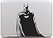 Price comparison product image Vati Leaves Removable Batman Cool Design Best Vinyl Decal Sticker Skin Art Black Perfect For Apple Macbook Pro Air Mac 13" inch / Unibody 13 Inch Laptop