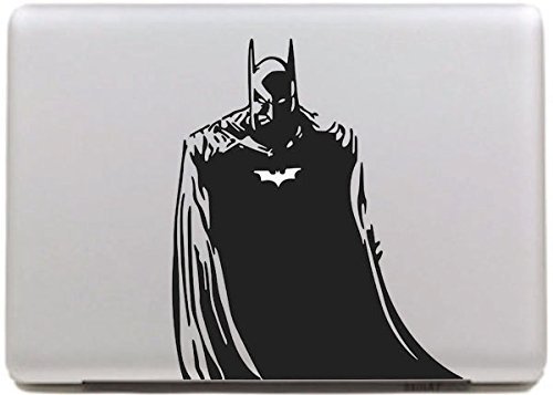 Vati Blätter Removable Batman Kühles Design Beste Vinyl Aufkleber Aufkleber Skin Art Perfektes Schwarz für Apple Macbook Pro Air Mac 13 "Zoll / Unibody 13 Zoll-Laptop