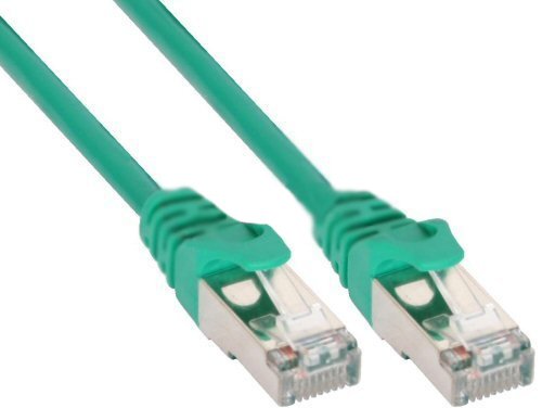 Intos Patchkabel Patchkabel Kat5e S-FTP grün 10.0 m