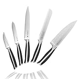 RISIKOLOSE ZUFRIEDENHEITSGARANTIE AUF ALLE BESTELLUNGEN: Wir sind von der Qualität unserer Küchenmesser überzeugt und möchten all unseren Kunden zu 100 % gerecht werden. Aufgrund dessen bieten wir Ihnen mit einer Rundum-sorglos-Garantie von 90 Tagen ein umfassendes Serviceversprechen. Während dieser Zeit können Sie jedes Set problemlos umtauschen. Ohne Beanstandung.