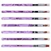 Elite99 7pcs Assorted Brush Pen Set Acrylic UV Gel Painting Draw Builder Nail Art False Tips Portable DIY Handle Manicure Tool Salon Design
