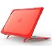 Produktbild MacBook Air 11 Hülle,Roreikes Heavy Duty Ultra Slim Hochwertige Gummierte Tasche Schutzhülle strapazierfähig Hartschalen-Hülle Anti-fallen Case Dual Layer Hülle mit TPU Stoßfänger für MacBook Air 11 Zoll (A1370/A1465)-Rot