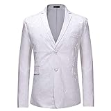 ♥♥Herren Sakko: Beste Qualität, modisches Design, der Ihnen eine tadelose Kombination von elegant und bequem bietet.