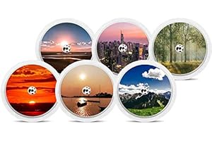 Diasticker® | Freestyle Libre 2 - Sticker - 6er Set "Nature" | Imperméable - Autocollant en vinyl pour Freestyle Libre 2 sensor, capteur