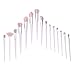 Make Up Brushes, Webla 15Pcs Pro Makeup Cosmetic Brushes Set Powder Foundation Eyeshadow Lip Brush