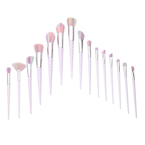 Make Up Brushes, Webla 15Pcs Pro Makeup Cosmetic Brushes Set Powder Foundation Eyeshadow Lip Brush
