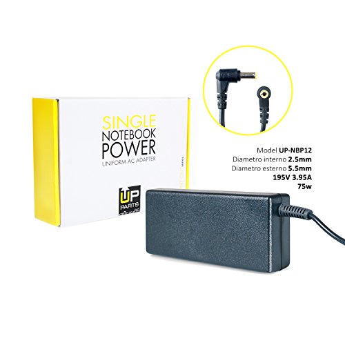 UPTOWN UP-NBP12 – Notebook Laptop-Ladegerät AC-Netzteil 75W 19V 3,95A. Kompatibel mit Toshiba Satellite Pro A200 C660 L300 L40 L500 L550 L650 L670 M70 U300 U400 Serie; Satellite A80 A85 A100 A105 A300 A660 L100 L350 L30 L300D L350 L45 L450 L505 L555 L630 L740 L745 M200 M50 M60 M65 E205 E305 C645 C650 C655 C670 C675 P200D P740 P740D P745 T110 T130 U305 U405; Satellite Pro A210 A300 p300 S300; Equium L300 L350 L40 P300 U400 - Original Uptown