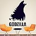 Produktbild QHQ Personalised Name Decal Mural Godzilla Monster Decals Art Decor Sticker Boys Room Wall Sticker Home Decoration