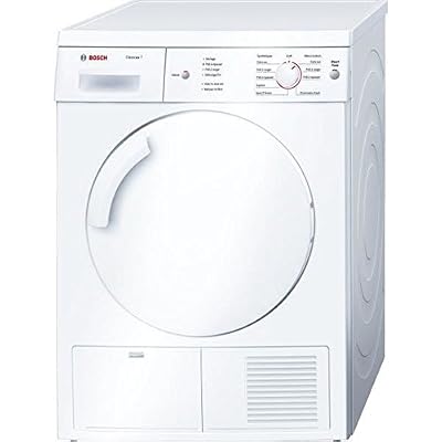 Bosch WTE84104FF Sèche Linge Condensation 7 kg Départ Différé, sonde électronique, Programme Délicat, Voyant Entretien Filtre, Voyant Réservoir Plein