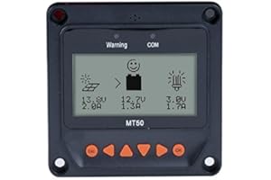 FUHUIHE Afficheur LCD pour compteur à distance MT-50 pour contrôleur de charge EPEVER MPPT