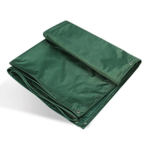 Lina Lona Verde, PVC Recubrimiento Doble Suave Lona sin Olor Ambiental Patio al Aire Libre Cubierta de la Piscina Carro para Acampar Granja Lonas de protección Solar Manta para Picnic Fácil de Plegar
