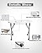 ZJchao Manicure Table Nail Technician Workstation Art Desk with Drawer + Carry Bag + Wrist Rest (White)