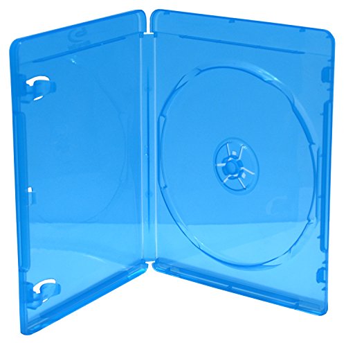 MediaRange BOX38 – BD-Leerhülle (für 1 BluRay) blau, 5 Stück - 2