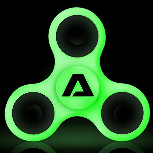 Tri-Spinner Fidget Gadget Toy - Longest Spinning Time - Top Quality Ceramic Bearings (Glow In The Dark) Tri-Spinner Fidget Gadget Toy - Longest Spinning Time - Top Quality Ceramic Bearings (Glow In The Dark)