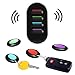 Price comparison product image Key Finder,Hizek Wireless Key Tracker Locator Caller Beeper House Smart Finder with LED Flashlight and 4 Receivers, Remote Control