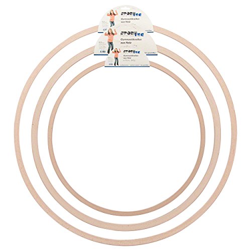 Gymnastikreifen aus Holz, Hula Hoop, Trainingsreifen, Turnreifen - 4