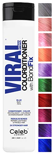 CELEB LUXURY ACONDICIONADOR+COLOR 244ML (BLUE-AZUL)