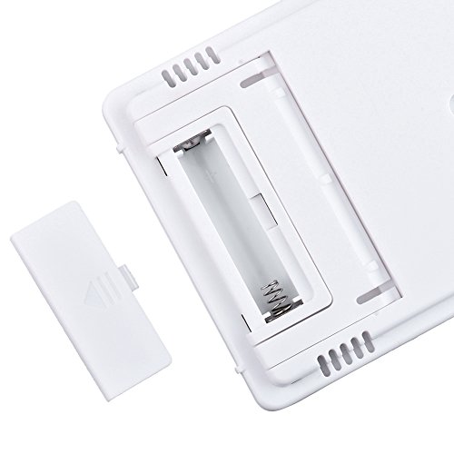 Aihome Raum-Thermometer mit Digitalanzeige, Luftfeuchtigkeitsmesser für innen, Digitaler Sensor für die Temperaturmessung in °C und °F - 3