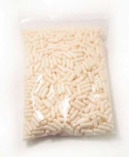 empty vegetarian capsules (HPMC) white , size 00 , 500 caps