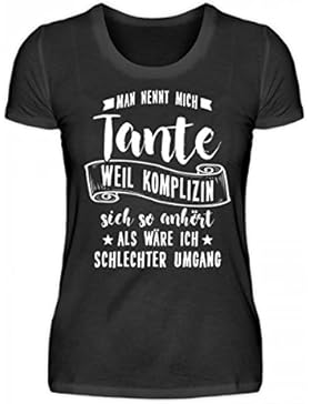 Hochwertiges Damen Organic Shirt - Mann nennt mich Tante Geschenk Tante Frau