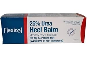 FLEXITOL 25% Urea Fersenbalsam, 200 g, für trockene, rissige Füße, Diabetikerfüße, 1 Stück