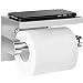 Produktbild Toilettenpapierhalter Ohne Bohren, Aikzik Selbstklebend Toilettenpapierrollenhalter Edelstahl Klopapierhalter, für Küche und Badzimmer WC