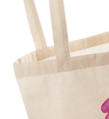 Mr. & Mrs. Panda Tragetasche Einhorn Vegan – 100% handmade in Norddeutschland – vegan, Gesund leben, Vegetariar, Rohkost, Gesund essen, Veganismus, Veganer Tragetasche, Tasche, Beutel, Jutetasche, Bag, Jutebeutel, Einkaufstasche, Motiv, Spruch, bedruckt, Druck vegan, Gesund leben, Vegetariar, Rohkost, Gesund essen, Veganismus, Veganer - 4