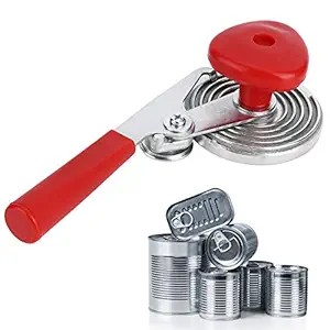 Small Silver + Red Durable Seaming Machine, Manual Can Sealer, Portable Kitchen Tool for Manual Canning