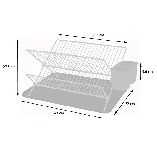 ProCook Abtropfgestell zusammenklappbar, schwarz - 3