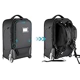 Zaino Fotografico: quale comprare 5 Neewer Convertible Rolling camera zaino per fotocamere SLR/DSLR e accessori (NW3300) – nero
