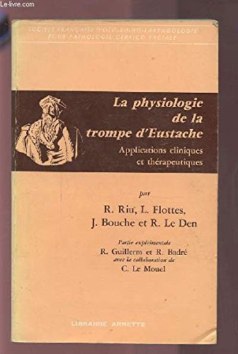 Download LA PHYSIOLOGIE DE LA TROMPE D'EUSTACHE - APPLICATIONS CLINIQUES ET THERAPEUTIQUES.