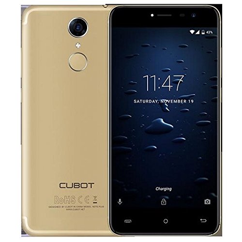 Cubot Note Plus Dual SIM 4G 32GB Gold - Smartphones (13.2 cm (5.2