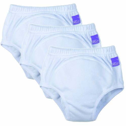 Bambino Mio Training Pants 3 x pack (White, 18-24M)
