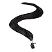 Keratin Pre Bonded I Tip Human Hair Extensions 18" Jet Black (1)