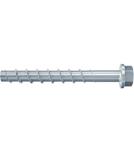 Fischer Betonschraube FBS II 6 US Verzinkt, 6 X 40 Mm Mit Sechskantko 100 Stueck