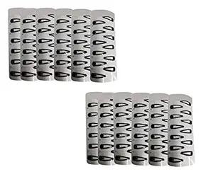 De-Ultimate (Set Of 144 Pcs) Multipurpose (3CM Size) Daily Use Long Lightweight Metal Triangular Girls Tik Tak Hair Pins