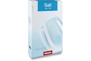Miele Dishwasher Salt 1.5kg, 1 Pack, Solid, Unscented